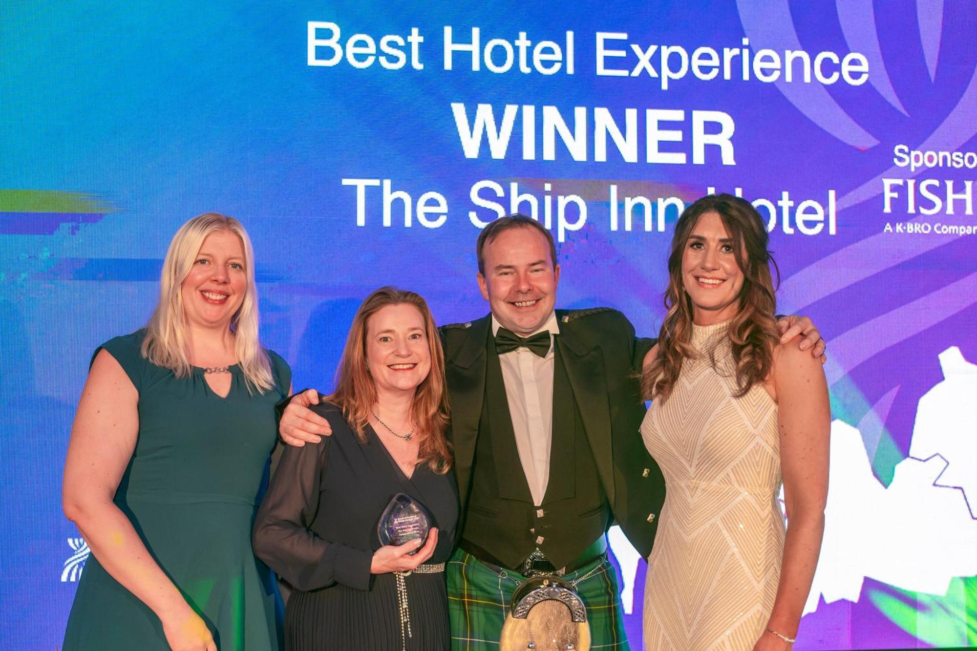 The Ship Inn - Winner Best Hotel Experience 2024 Visit Scotland Гейтхаус-оф-Флит Экстерьер фото